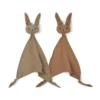 Lot de 2 mouchoirs câlins Ado