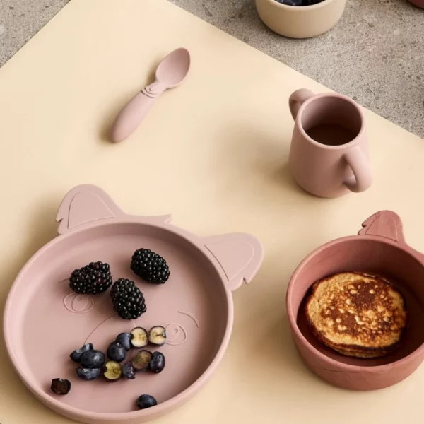 Service de table en silicone Lykke - paquet de 4 – Image 2