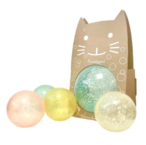 Ballon chat bulle argent 15 cm – Image 3
