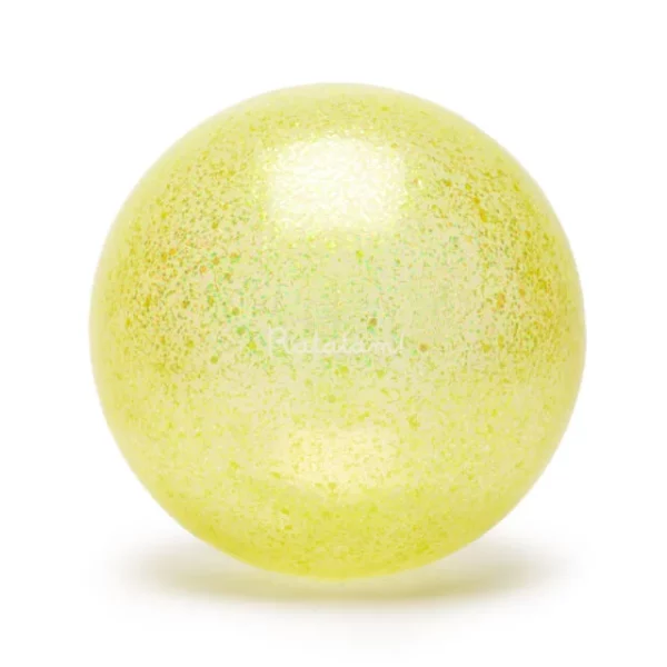 Ballon chat bulle jaune 15 cm – Image 2