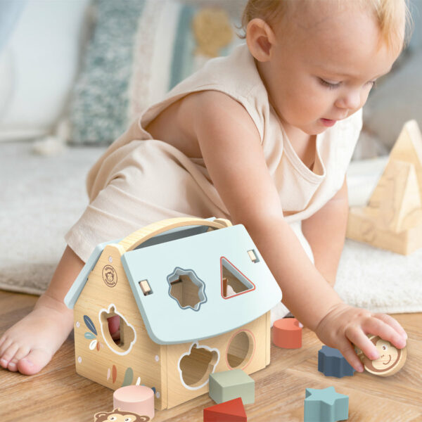 Speedy Monkey - Maison des formes - 8 blocs - – Image 2