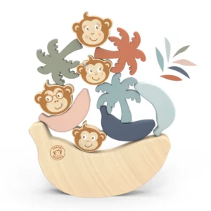 Jeu d'équilibre la famille singe