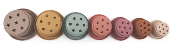 Gobelets à empiler en silicone – Image 2