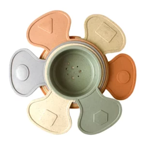 Gobelets empilables x6 en matière recyclée