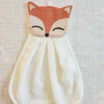 Serviette visage/ mains Renard 100% coton