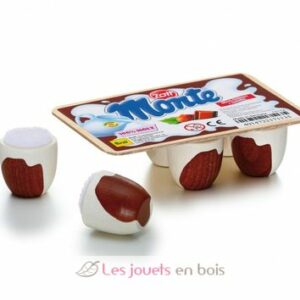 Dessert chocolat et lait en bois - Erzi